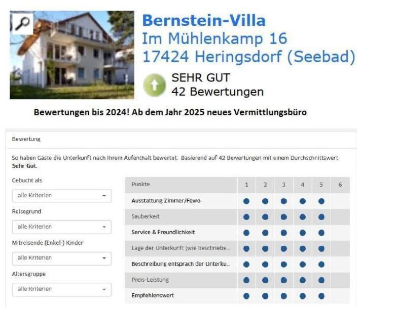 Bernstein-Villa Dg 3 เฮริงสดอร์ฟ ภายนอก รูปภาพ